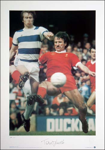 Tommy Smith and#8211; Liverpool and8211; Signed limited edition print