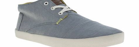 toms Blue Paseos Mid Boots