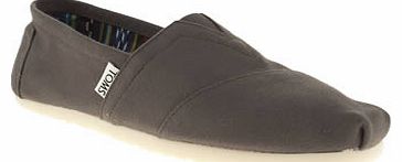 mens toms grey classic shoes 3106707570