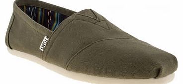 mens toms khaki classic shoes 3106704670
