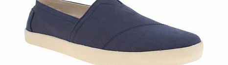 toms Navy Avalon Sneaker Shoes