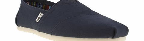 toms Navy Classic Shoes