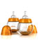 mOmma 250ml Feeding Bottles Orange (Pk of 2)