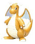 tomy Pokemon collectable figure Dragonite 1.5-2 inches high new and sealed uk.