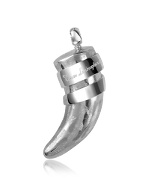 Signature Sterling Silver Lucky Horn Pendant