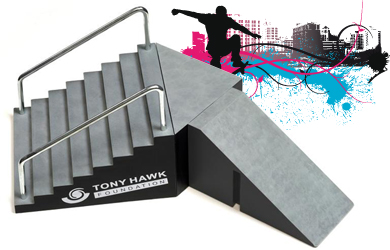 Small Skatepark - Stairs and Rails