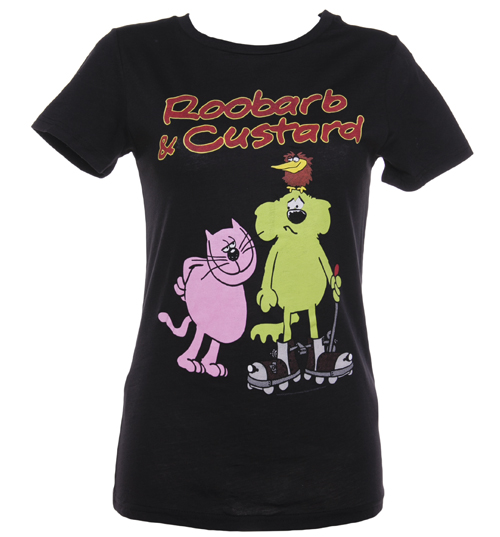 Ladies Roobarb And Custard T-Shirt from Too Late