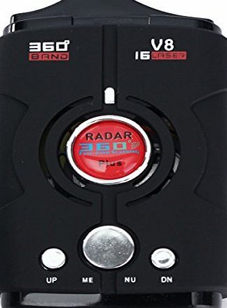 TOOGOO(R) 360 DEGREE RADAR GUN - TOOGOO(R) LASER RADAR GUN SPEED DETECTOR CAR MOTORBIKE 16 BAND 360 DEGREE V8 NEW