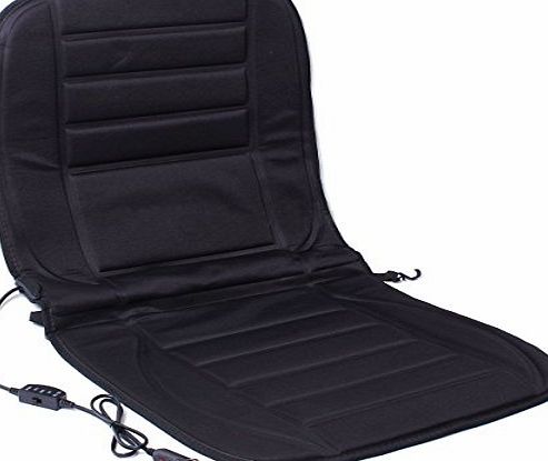 TOOGOO(R) Car Front Seat Heated pad - TOOGOO(R) 12V Car Front Seat Hot Cover Heater Heated Heat Pad Cushion Warmer Black