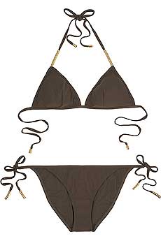 Tooshie Triangle string bikini