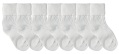pack of seven ankle stitch-detail socks