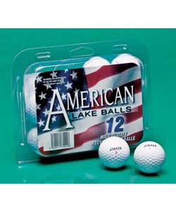 Top Flite Strata Grade A 12 Pack Lake Golf Balls