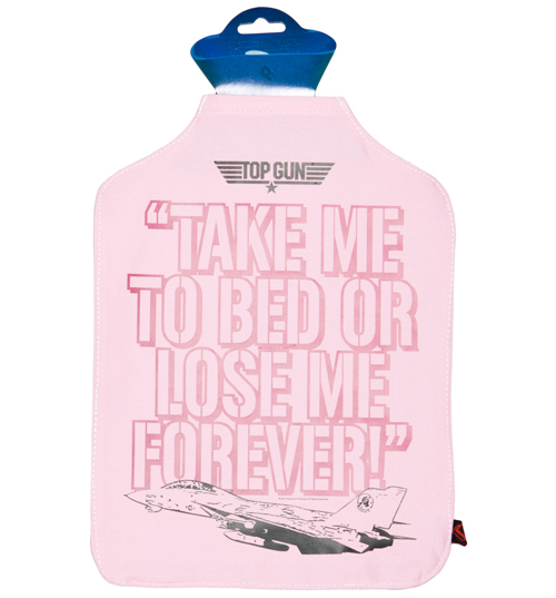 Gun Take Me To Bed Hot Water Bottle Cover