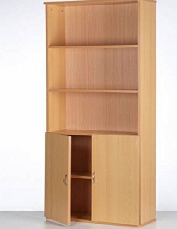 Top Home Solutions Wooden Bookcase Storage Cabinet Cupboard with 5 Shelves 