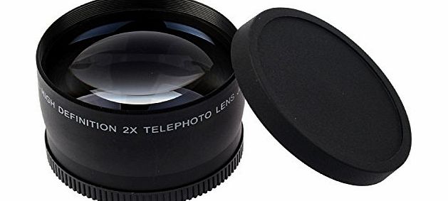 TOP-MAX 2x2.0 Telephoto Converter Lens for Nikon Canon and Sony DSLR Camera lens with 58mm Thread