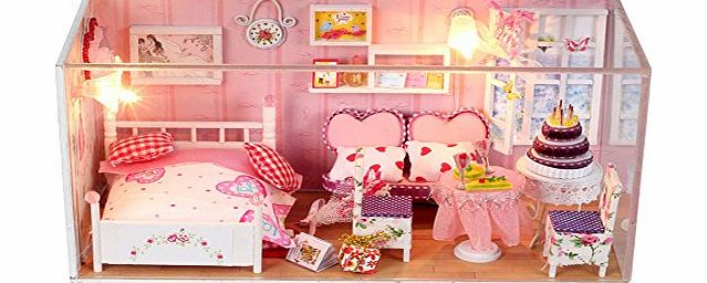 TOP-MAX DIY Doll House with Lighting for Kids/Aldults Christmas Presents