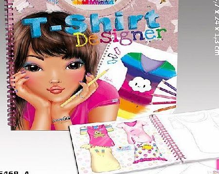 Top Model TOPModel T-Shirt Designer Coloring Book by Top Model