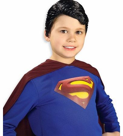Top SUPERMAN VINYL CHILD WIG