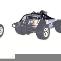 Top Toy Cars Jeep 4 x 4 Red 1:8