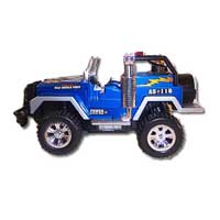 Top Toy Cars Mountain Jeep 4x4 Red 1:8