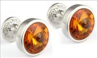Crystal Goblet Cufflinks by Mousie Bean