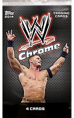 2014 Topps WWE Chrome Trading Cards - Single Pack