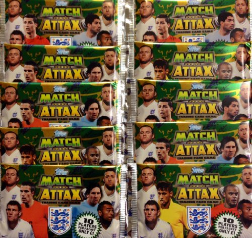 Topps Match Attax World Cup Trading Cards 2014 (10 packs)