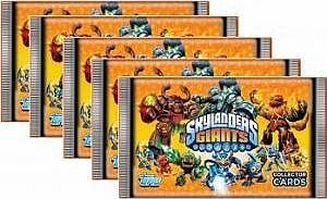 Topps Skylanders Giants Trading Cards - x5 Boosters