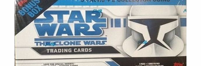 Topps Star Wars Clone Wars Trading Card Bonus Box