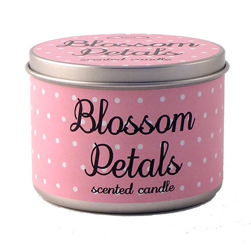 Blossom Petals Scented Candle Tin