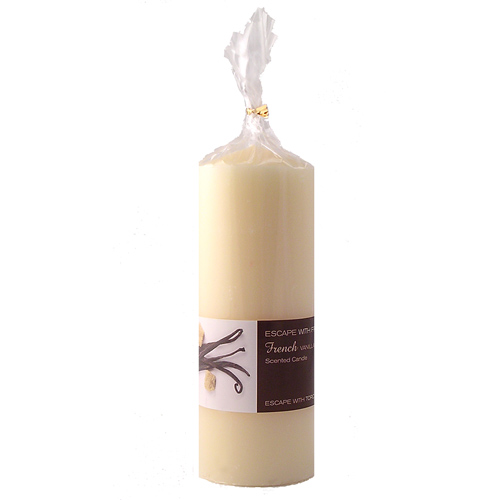 Torc Candles French Vanilla Pillar Candle