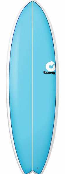 Torq Fish Blue Surfboard - 6ft 6