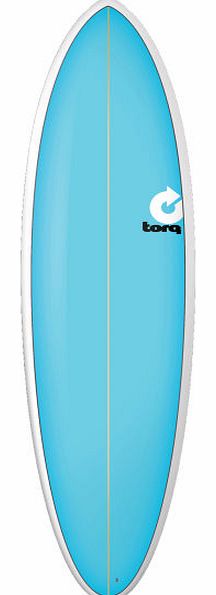 Fun Blue Surfboard - 6ft 8