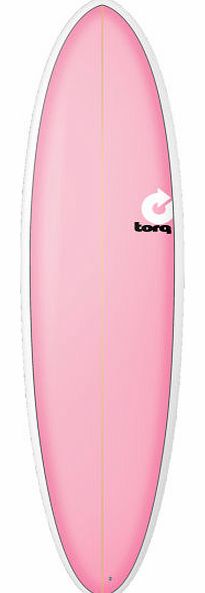 Torq Womens Torq Fun Girls Pink/ Pinlines Surfboard