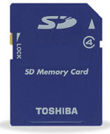 Toshiba 512MB SD Memory card