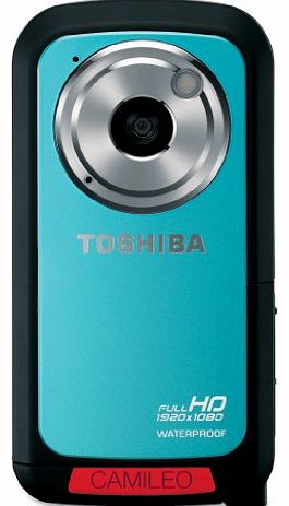 Toshiba Camileo BW10 Sportcam 5MP Full HD Waterproof Digital Camcorder - Turquoise