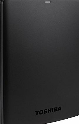 Toshiba Canvio Basics 500GB Portable External Hard Drive 2.5 Inch USB 3.0 - Black - HDTB305EK3AA