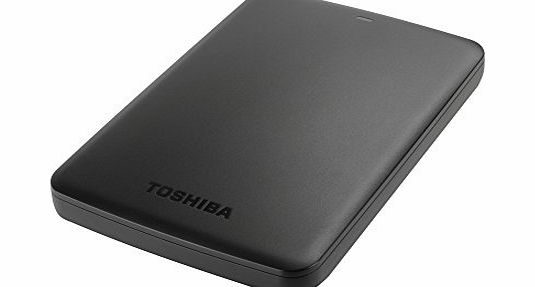 Toshiba HDTB310EK3AA 1TB 2.5 inch Canvio Basics USB 3.0 External Hard Drive - Black