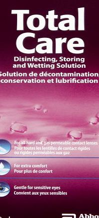 Total Care Care Products-Gas Permeable amp; Hard Lens Disinfecting amp; Wetting Solution 120ml