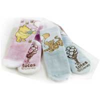Tots Classic Winnie the Pooh Slippersox Per Pair - Various Colours
