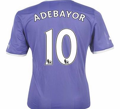 Adidas 2011-12 Tottenham Away Football Shirt (Adebayor