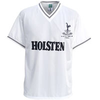 Tottenham Hotspur 1984 UEFA Cup Final Retro Shirt.