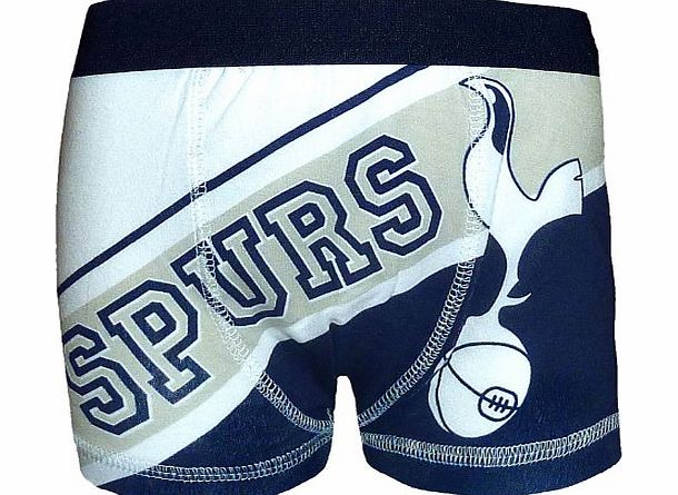 Tottenham Hotspur Official Football Gift 1 Pack Boys Boxer Shorts 7-8 Years