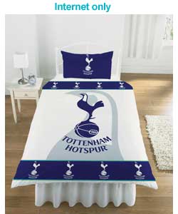 Tottenham Hotspur Football Duvet Set - Single