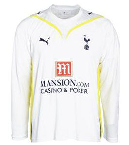 Tottenham Puma 09-10 Tottenham L/S home shirt