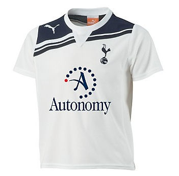 Tottenham Puma 2010-11 Tottenham Home Puma Football Shirt (Kids)