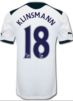 Tottenham Puma 2010-11 Tottenham Puma Home Shirt (Klinsmann 18)