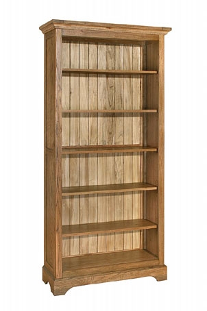 toulouse Antique Oak Tall Bookcase