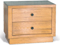 toulouse Oak Bedside Cabinet