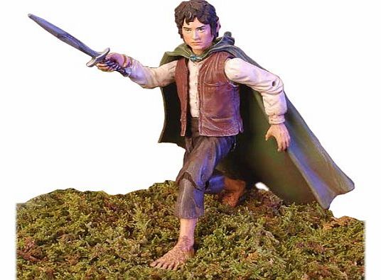 Toy Biz Lord Of The Rings The Two Towers Frodo action figure With Light-Up Sting Sword